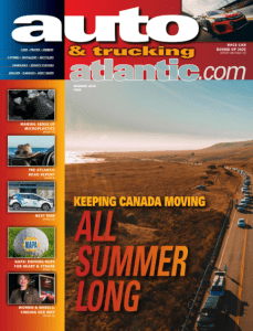 SUMMER 2025 cover of auto & trucking atlantic