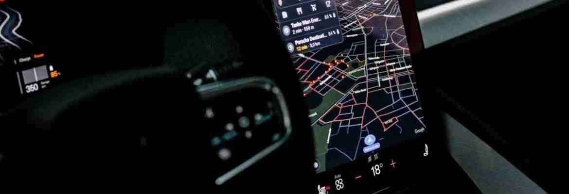 Car screen GPS
