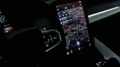 Car screen GPS